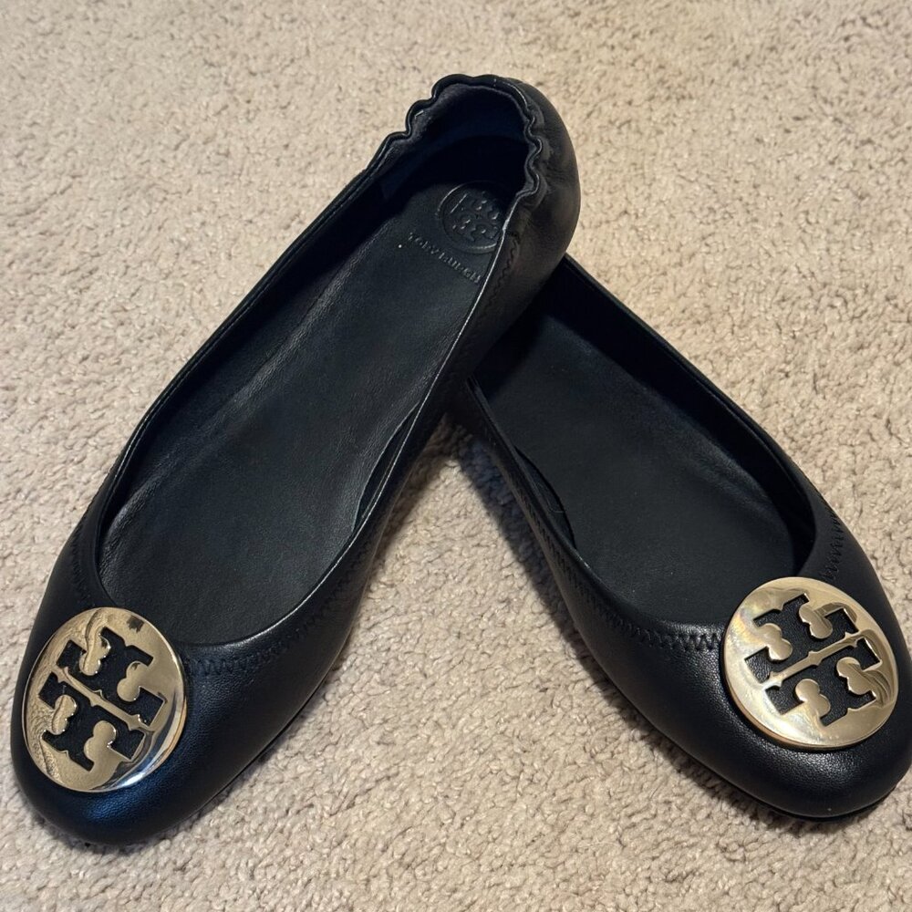 Tory Burch Minnie Ballet Flat - Size 8